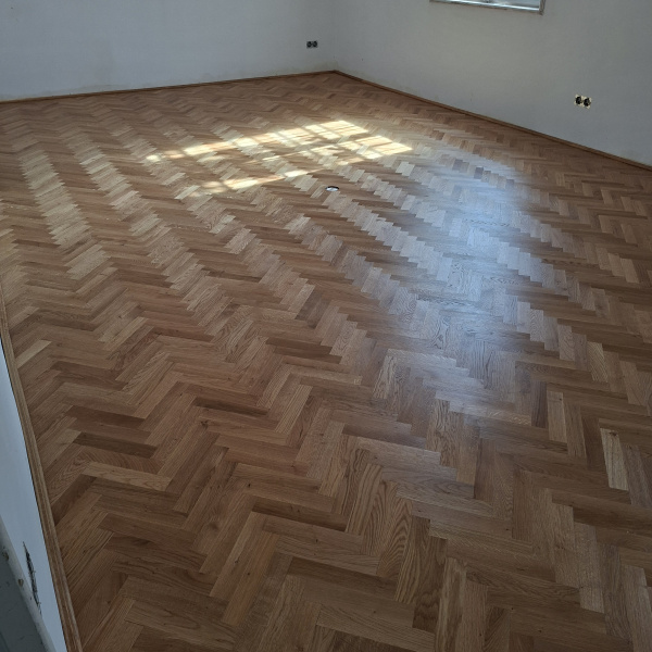 Lamella parketta csiszolva-olajozva